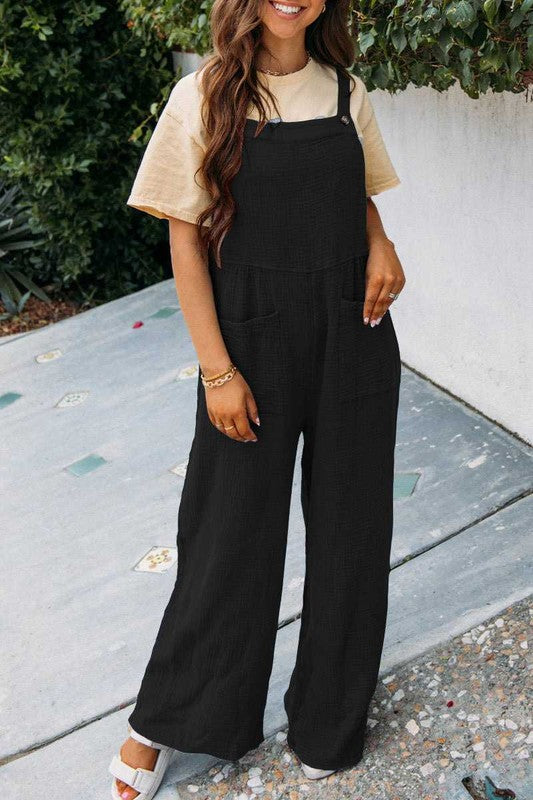 Sunny Overalls (Black)