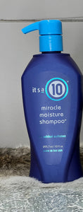 It’s a 10 miracle moisture shampoo