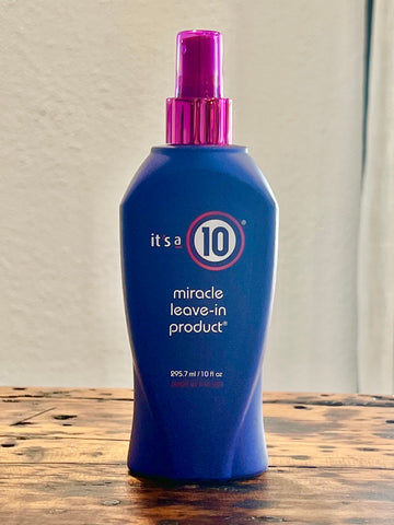 It’s a 10 Miracle Leave-in Product 10 oz